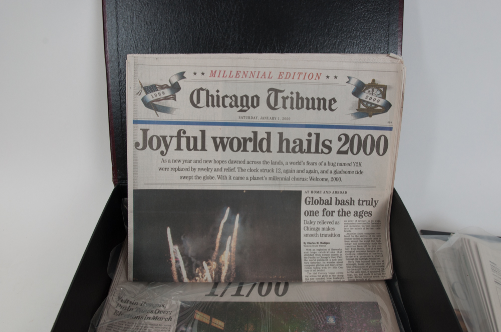 First Edition January 1, 2000 Newspapers
