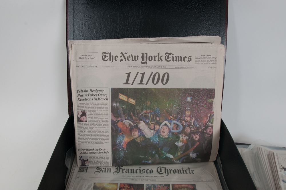 First Edition January 1, 2000 Newspapers