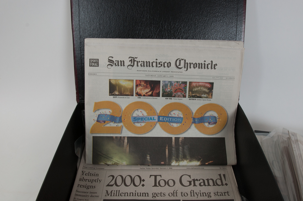 First Edition January 1, 2000 Newspapers