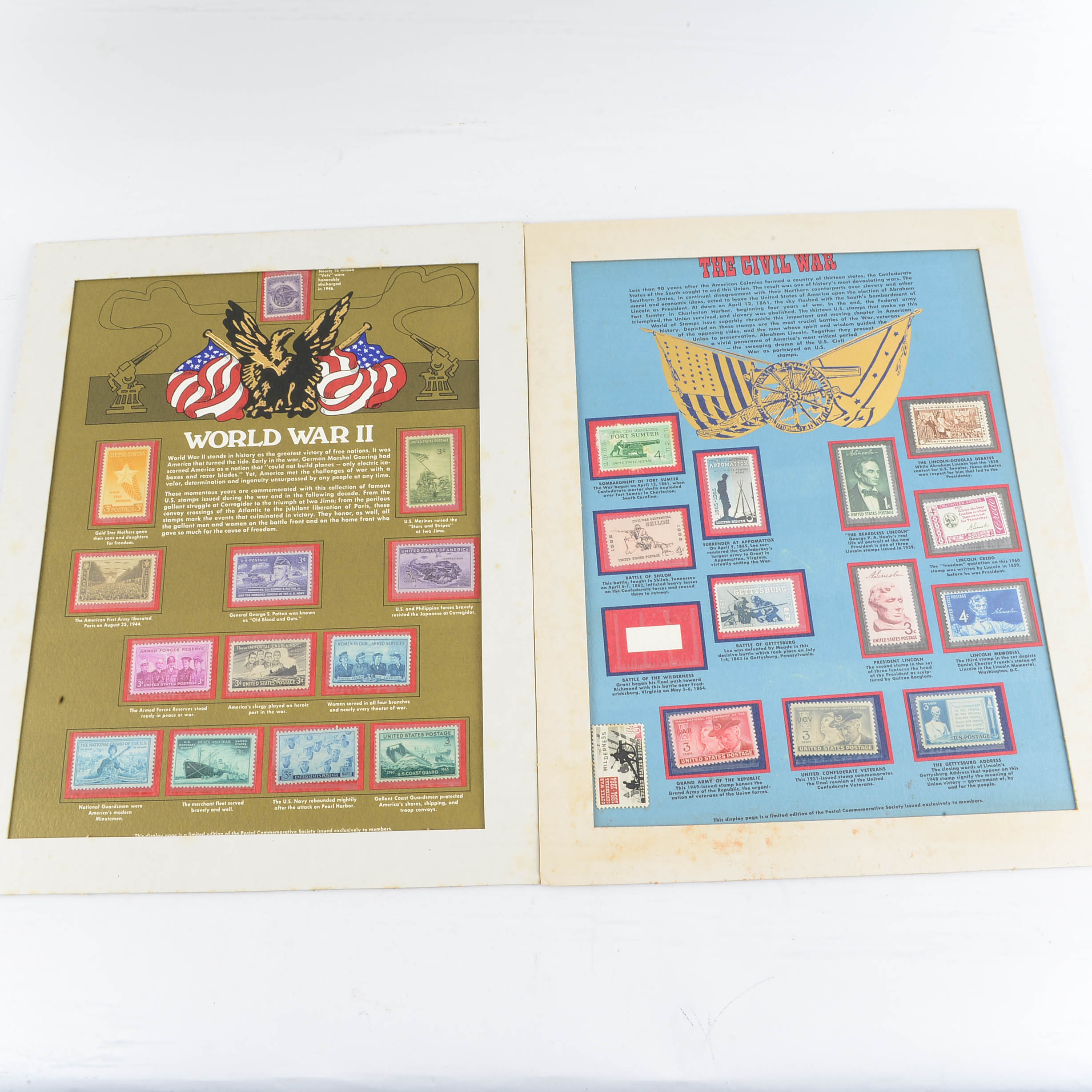 Postal Commemorative Society Stamps