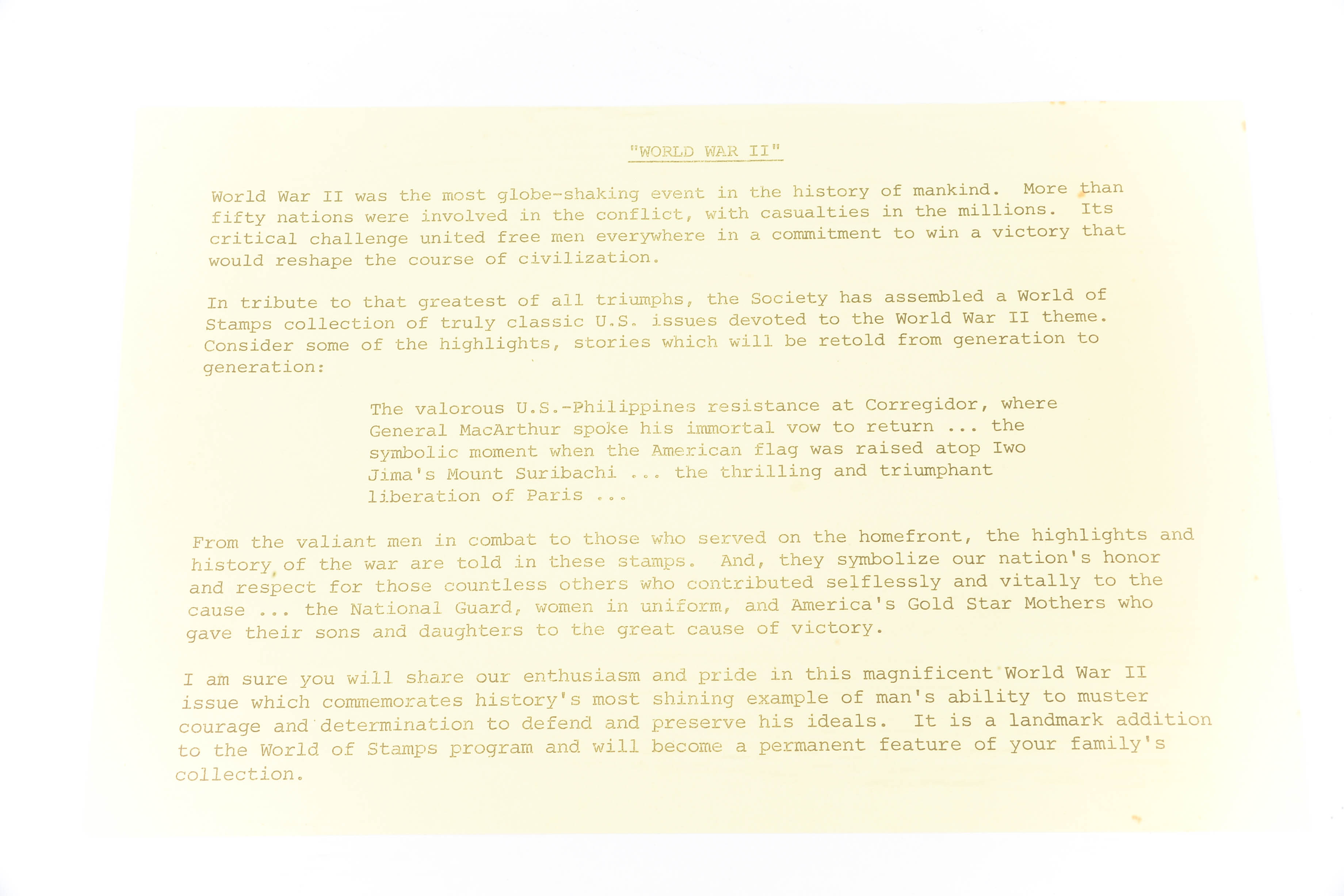 Postal Commemorative Society Stamps