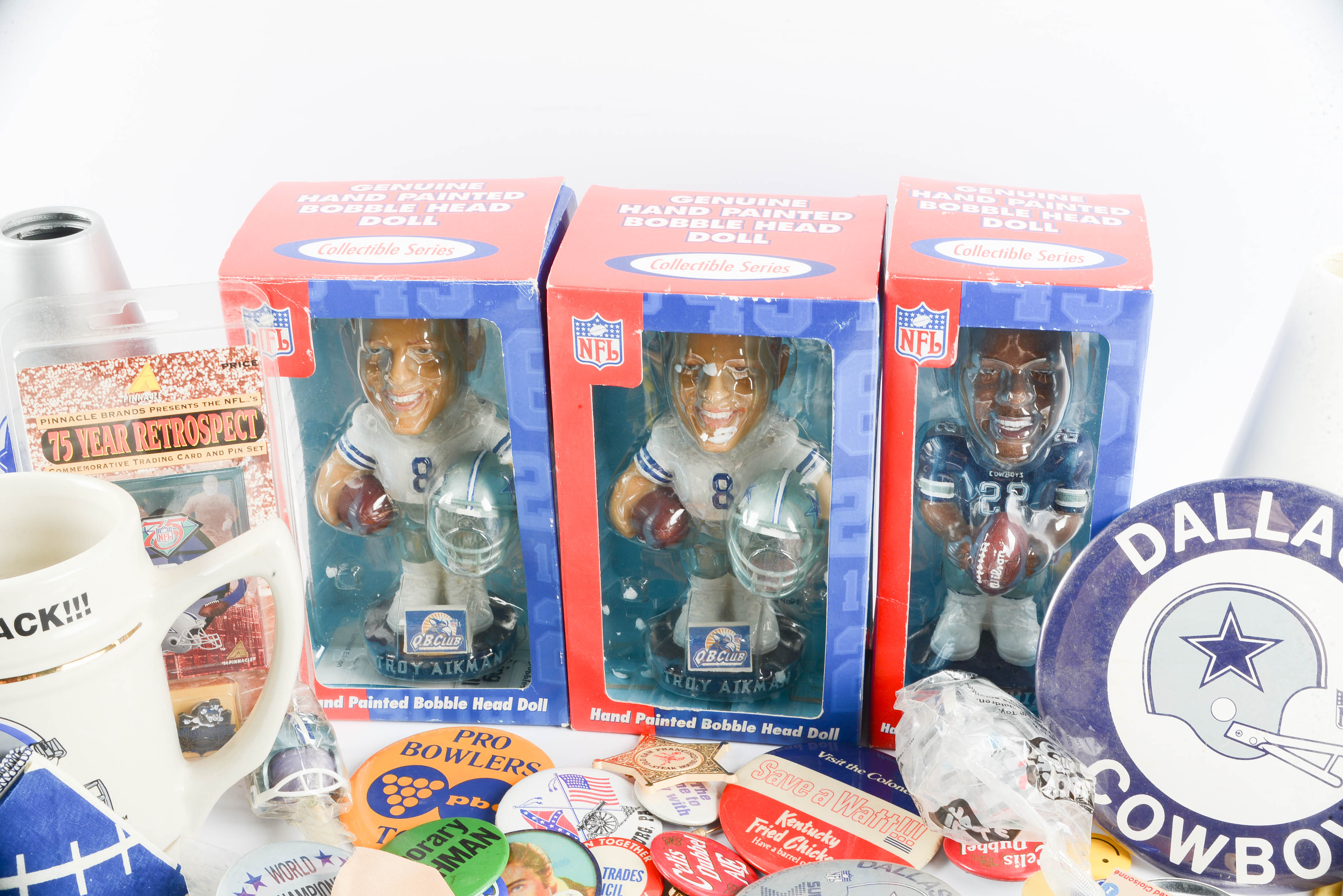 Large Collection of NFL Dallas Cowboys Memorabilia