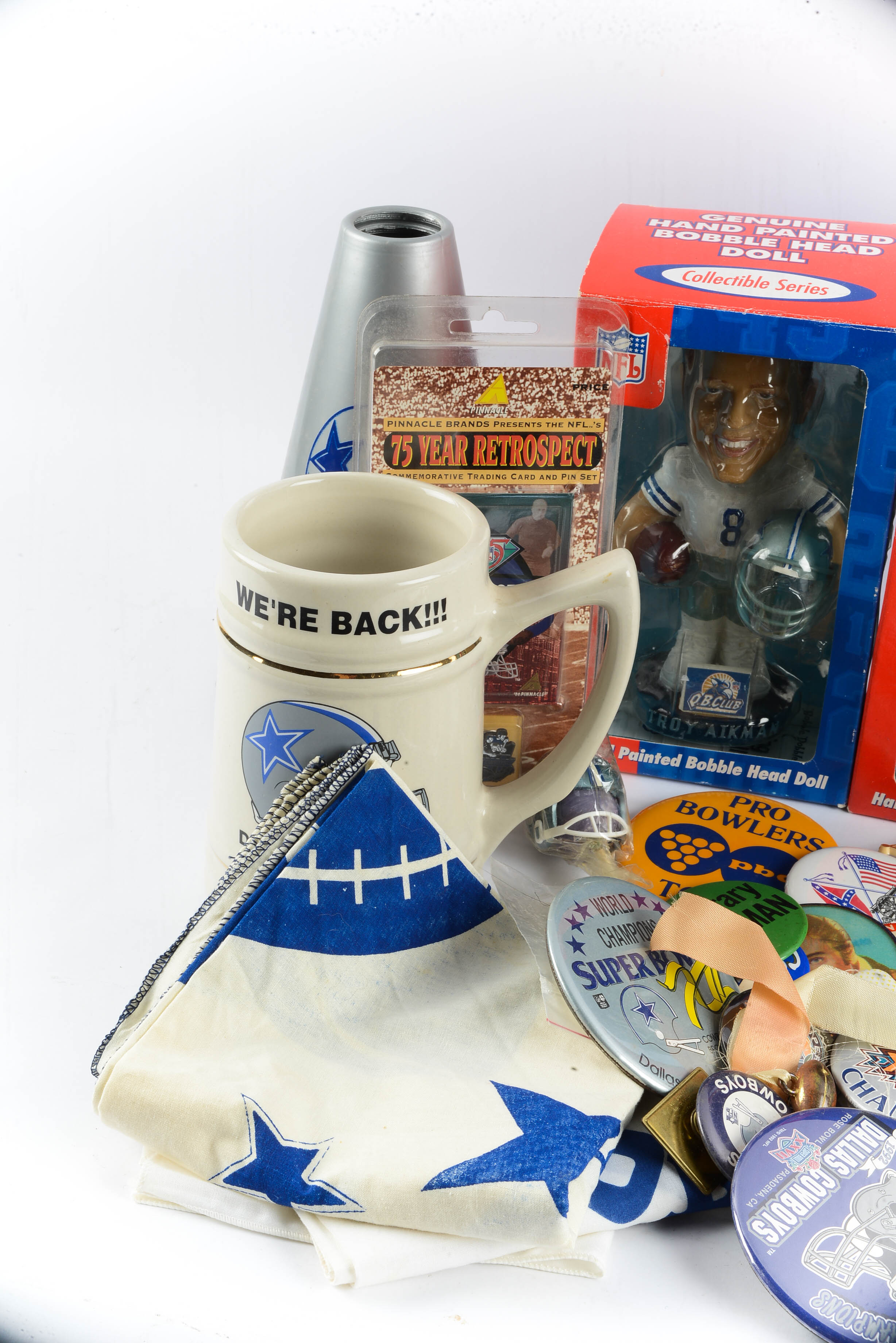Large Collection of NFL Dallas Cowboys Memorabilia