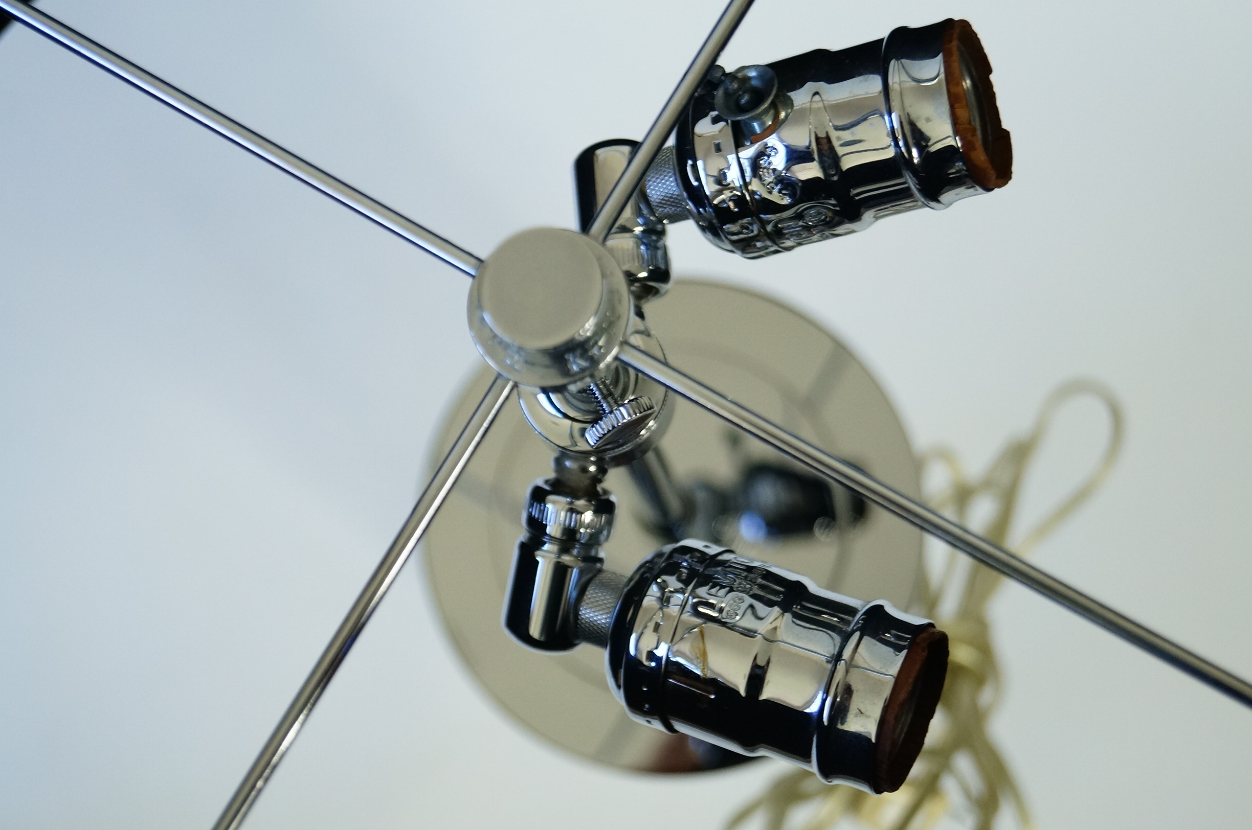 Pair of Ralph Lauren Lamps with Snakeskin Shades