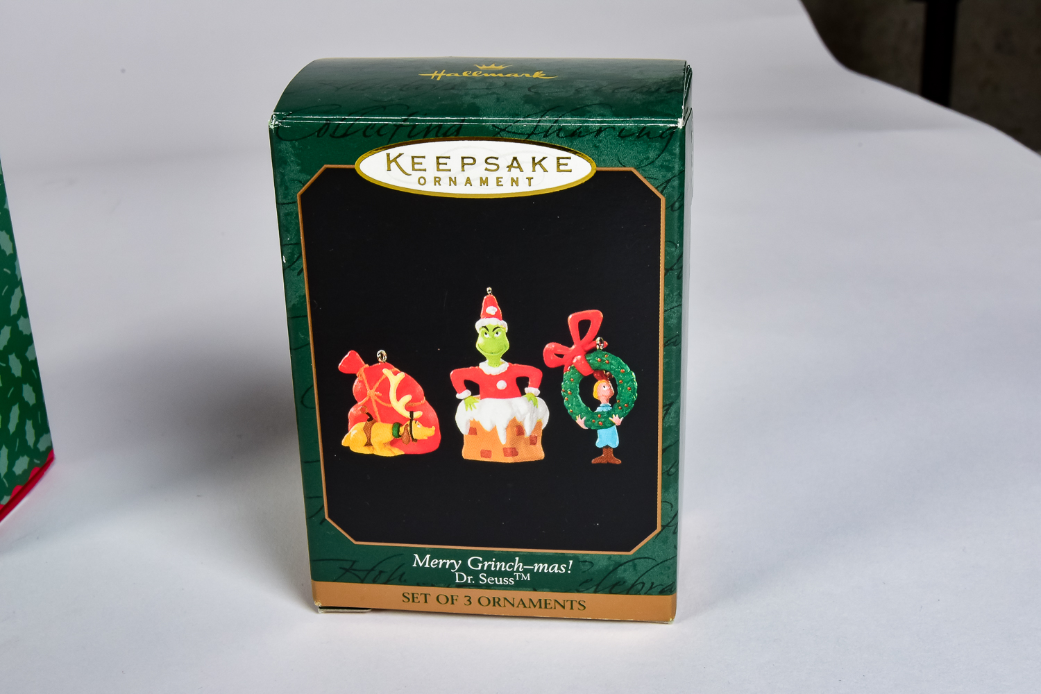 Group of Disney and Seuss Hallmark Ornaments