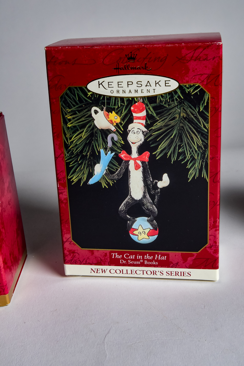 Group of Disney and Seuss Hallmark Ornaments