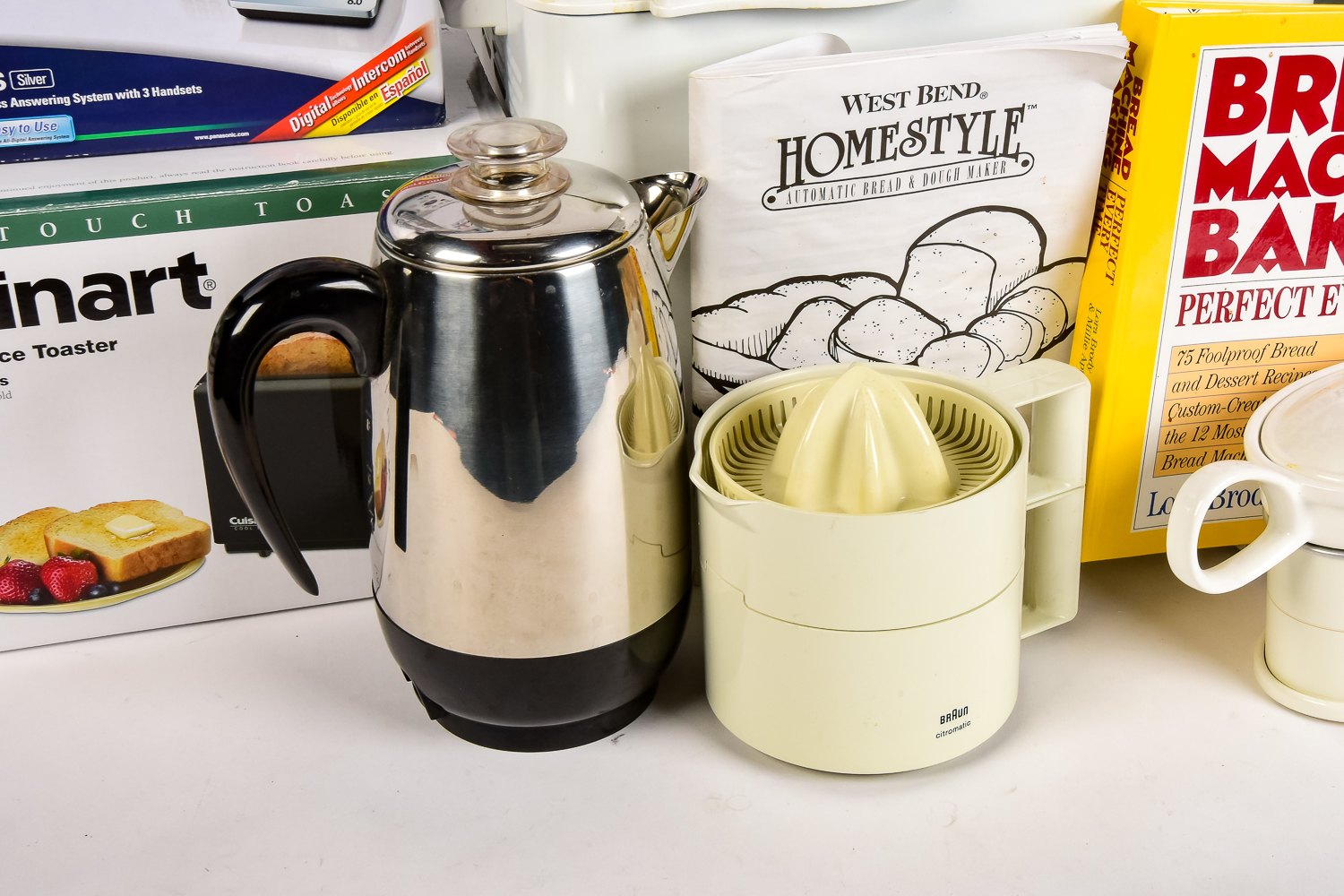 Group of Small Appliances and Kitchen Gadgets