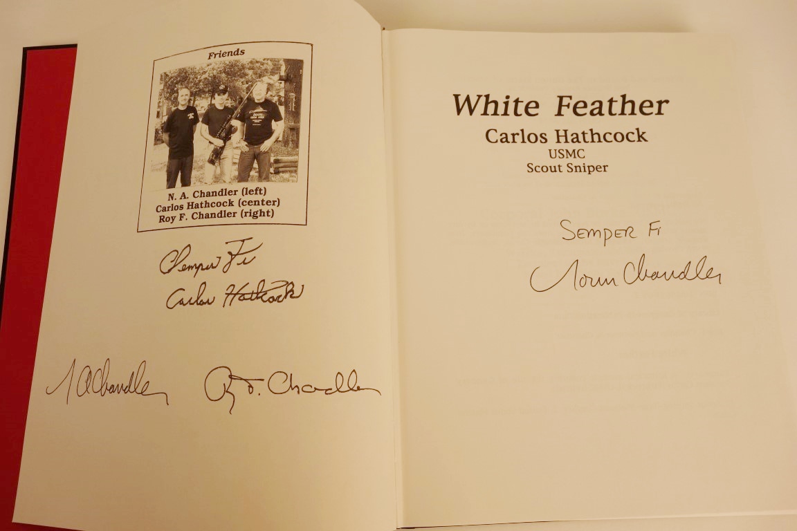 White Feather: Carlos Hathcock, USMC Scout Sniper, Roy Chandler