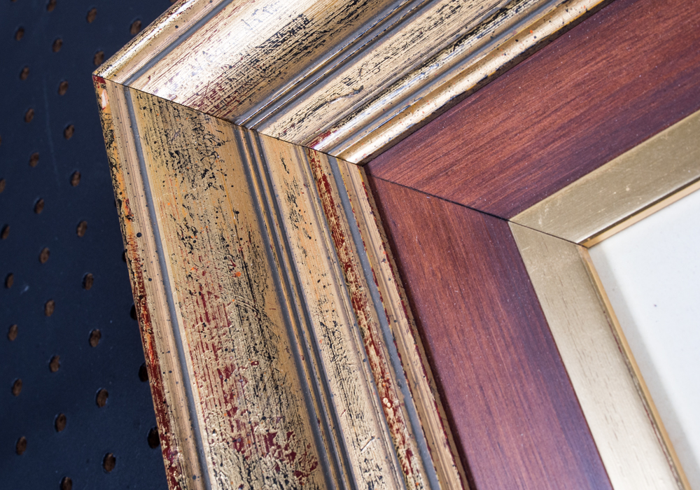 Framed Offset Lithograph of Engraving after "Christinehof" by Ulrik Thersner