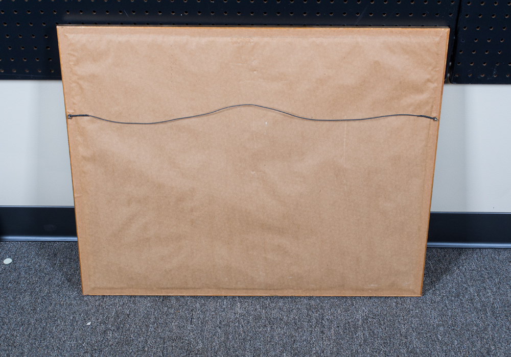 Signed Offset Lithograph "Violets are Blue" Robert Barnes EBTH