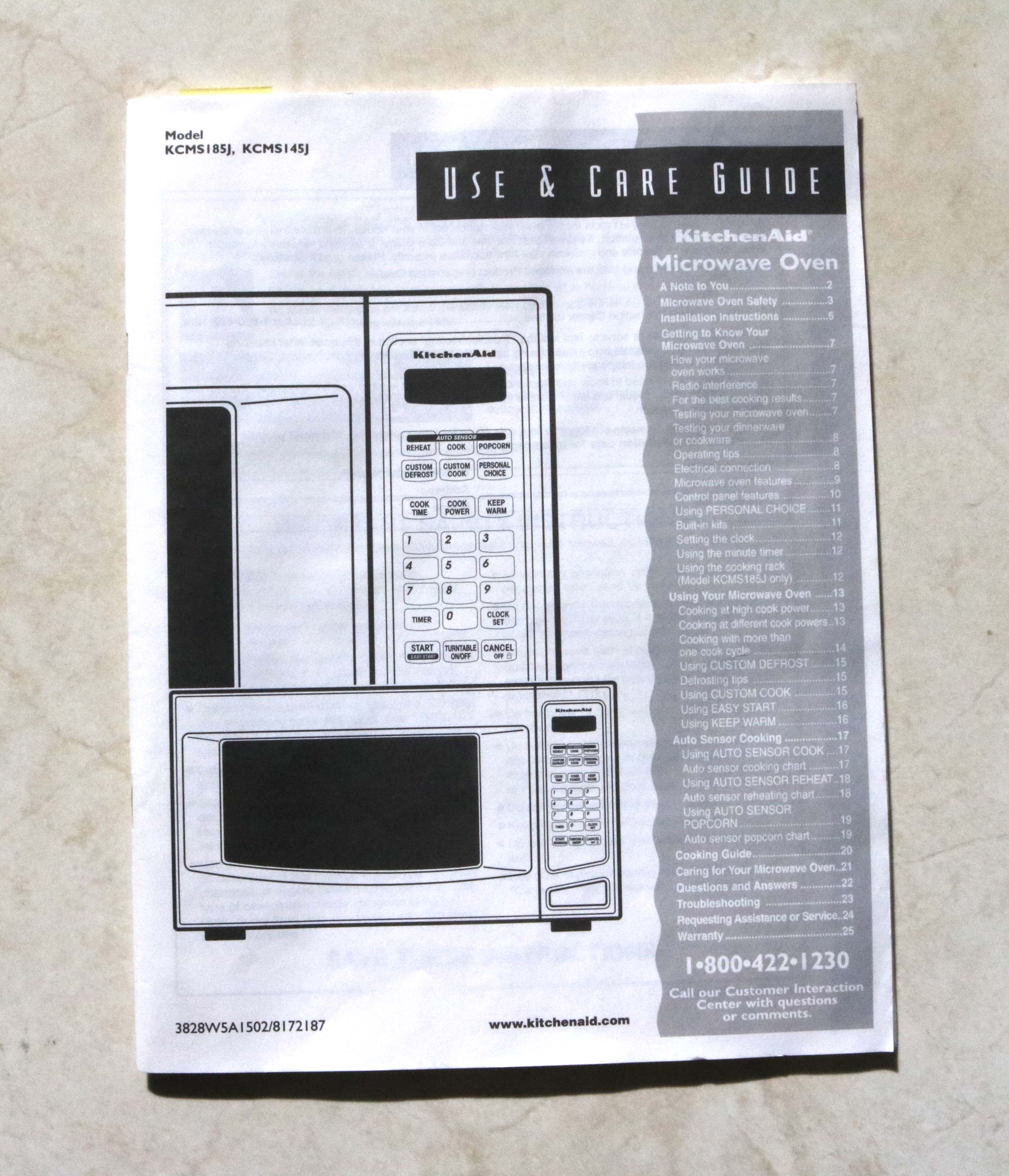 KitchenAid Microwave