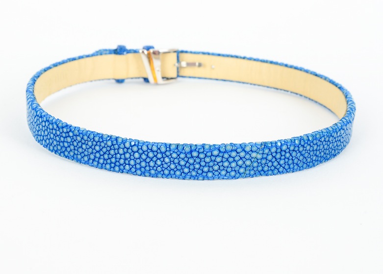Blue Shagreen Bracelet