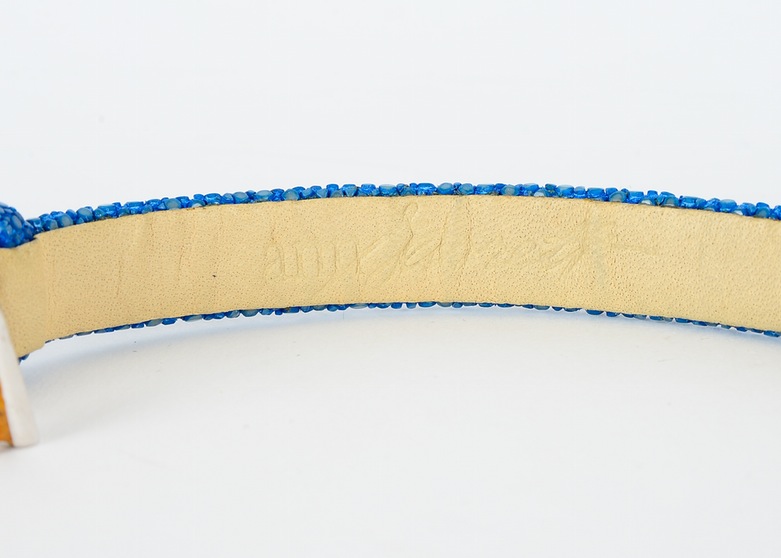 Blue Shagreen Bracelet