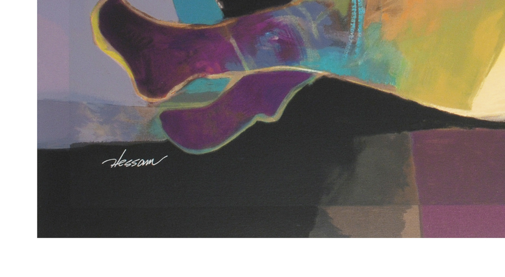 Hessam Abrishami "Daylight Dream" Serigraph on Canvas