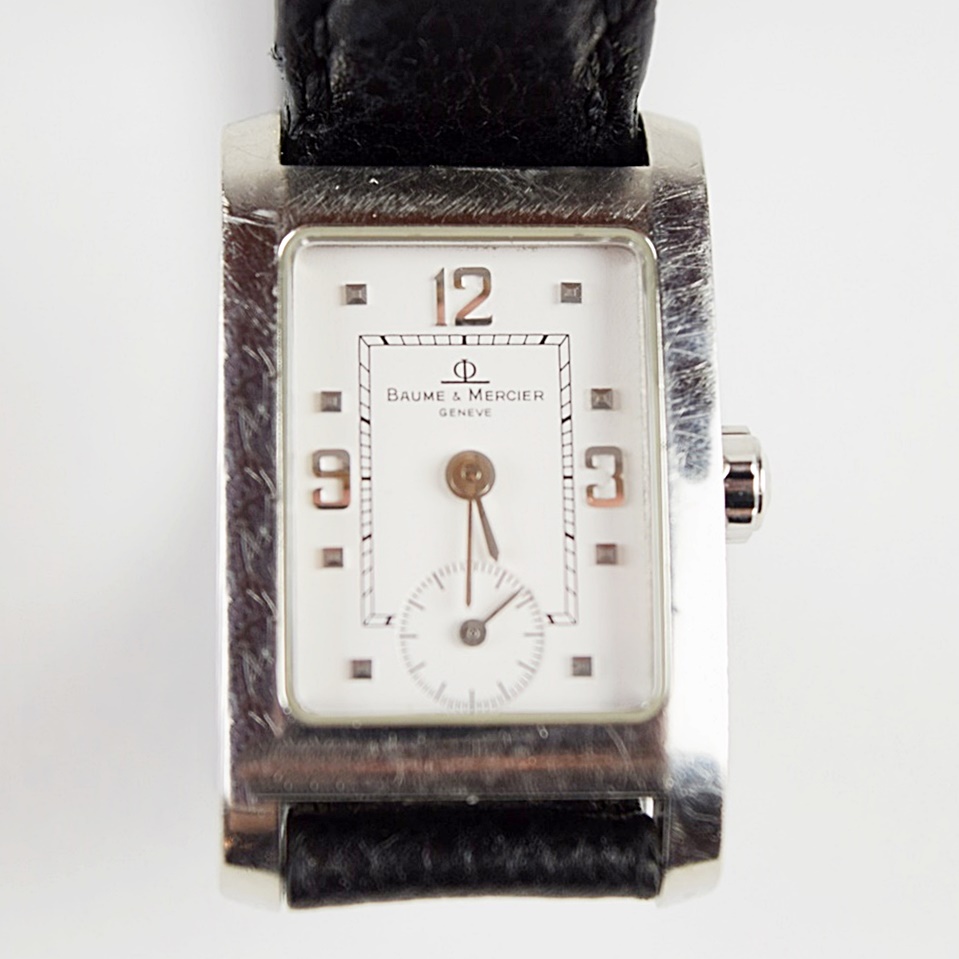 Ladies Baume & Mercier Classic Hampton Quartz Tank Style Watch