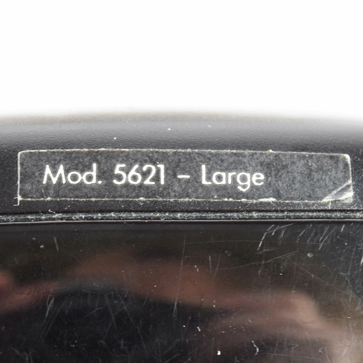 Vintage Mens Porsche Model 5621 Aviator Sunglasses in Original Case with Additional Lens