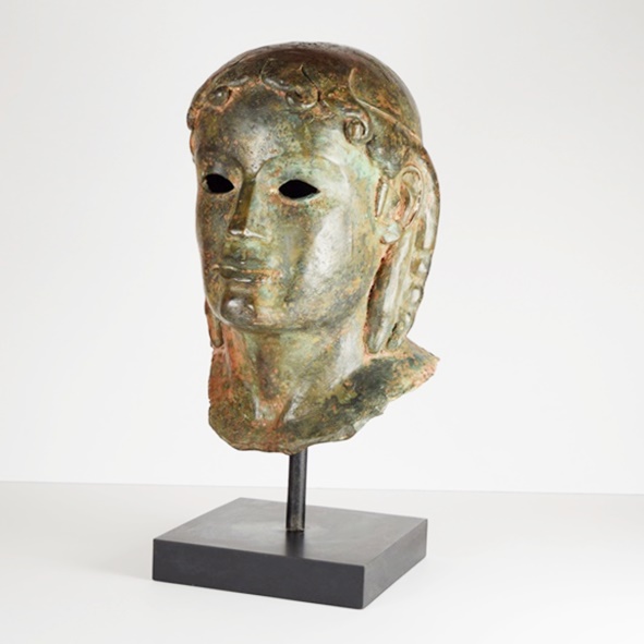 Classic Bronze Bust on Custom Stand