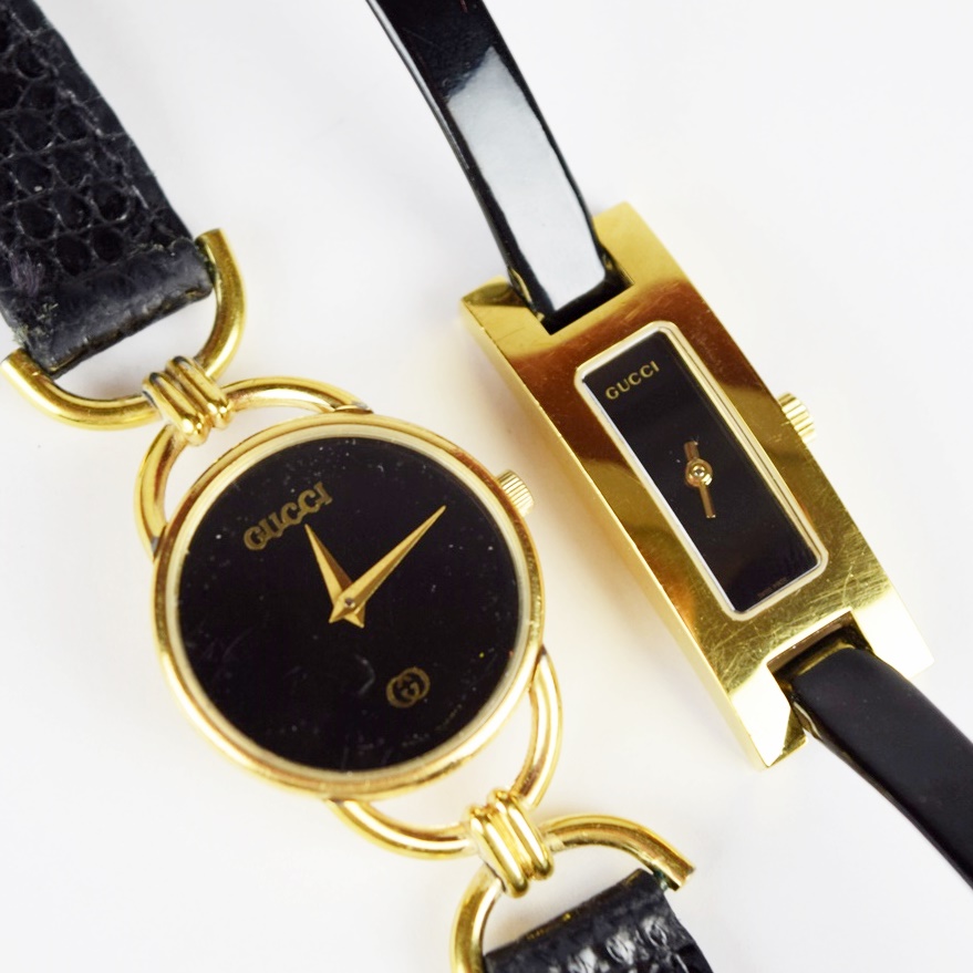 Women's Vintage Gucci Watches in Original Box