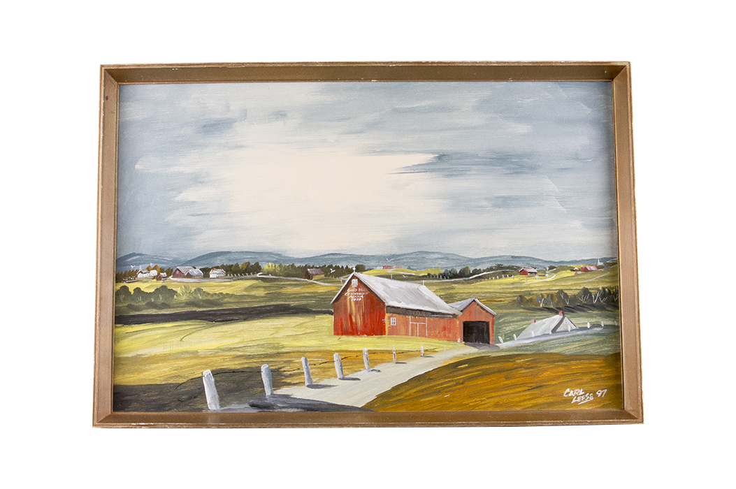 Pair of Farm Themed Original Art