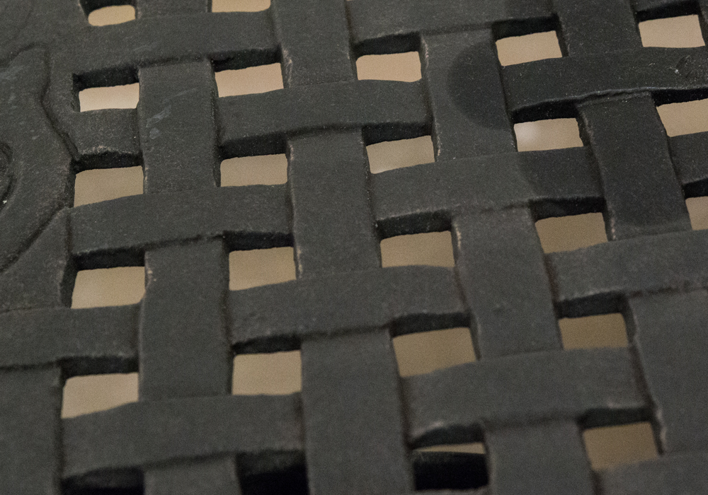 Woodard Landgrave Wrought Iron Patio Table