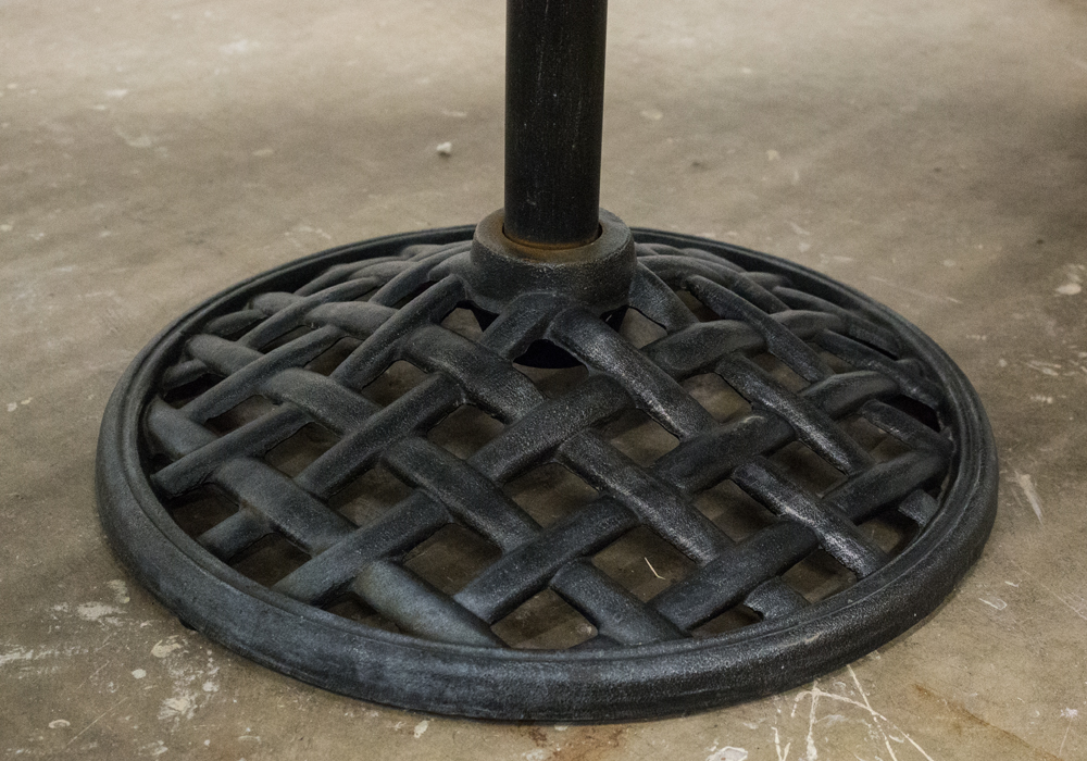 Woodard Landgrave Wrought Iron Patio Table