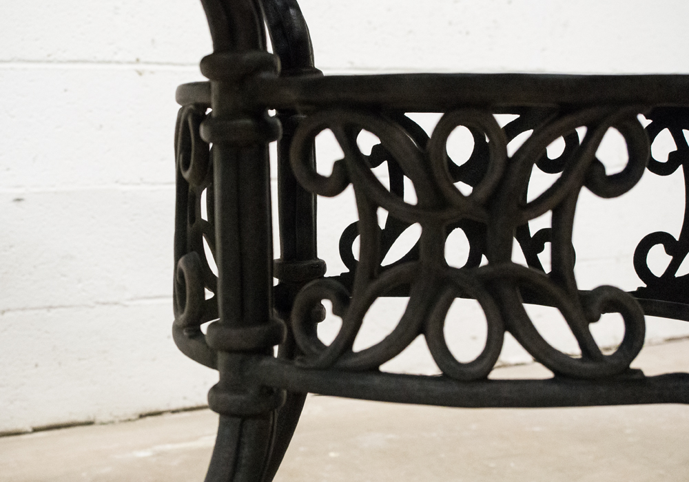 Woodard Landgrave Wrought Iron Patio Table