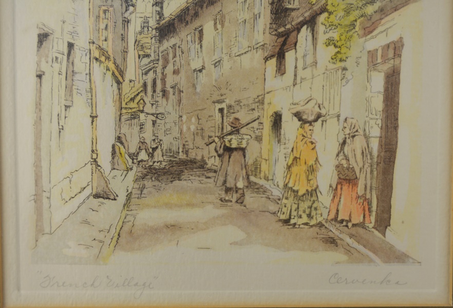 "French Village" by Cervenka