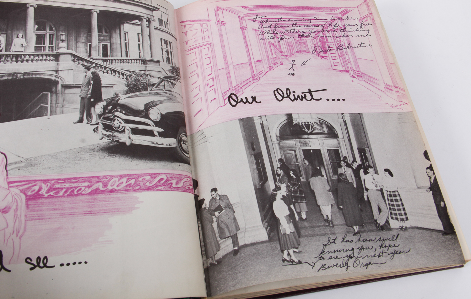 Collection of Vintage Olivet Nazarene College Yearbooks