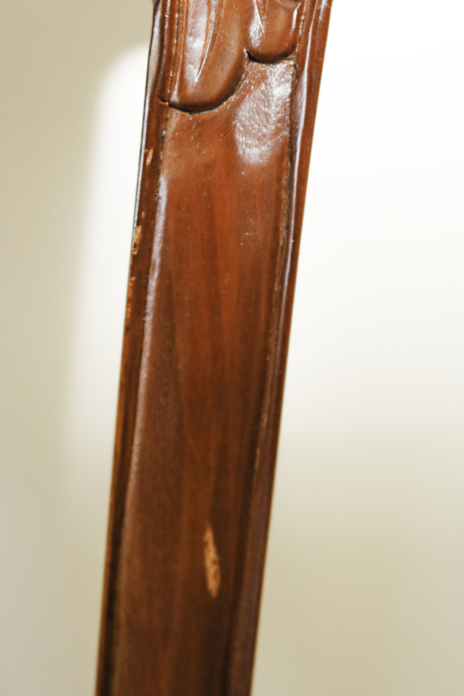 Gibbard Craftsman Cherry Wood Queen Anne Desk and Chair