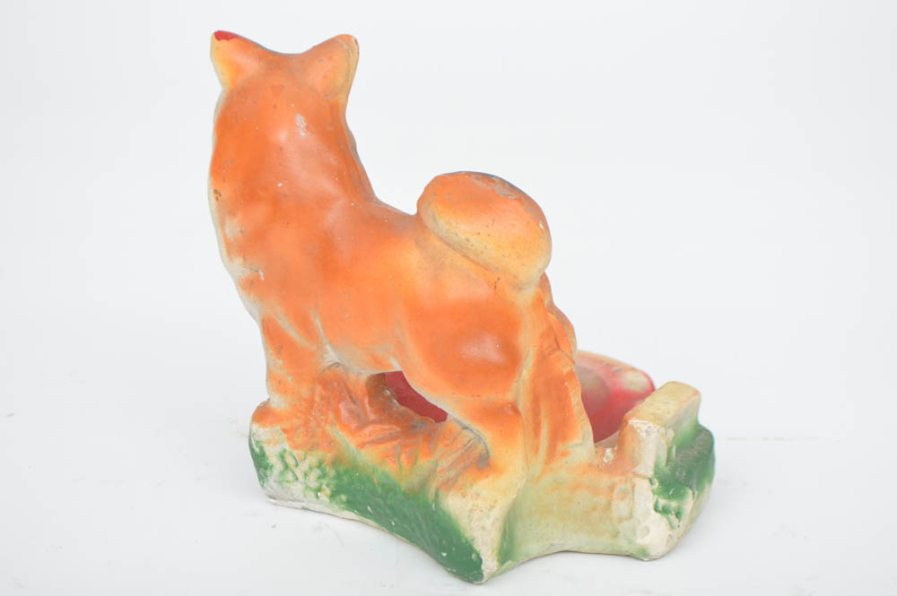 Vintage Decorative Chalk Figurines