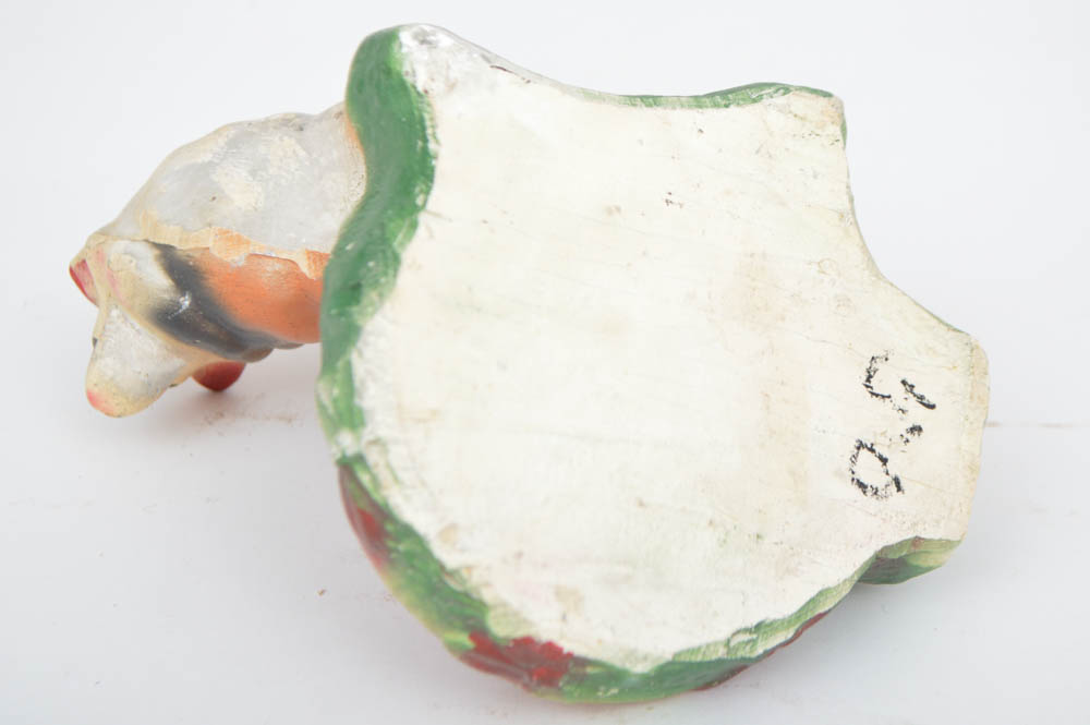 Vintage Decorative Chalk Figurines