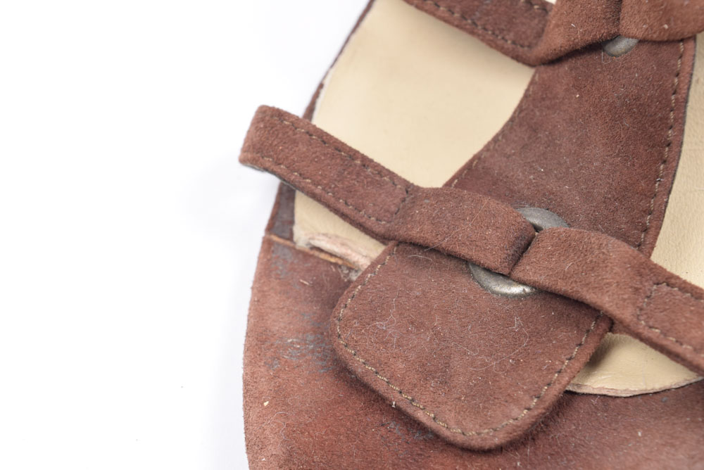 D'Ro-Too Suede Gladiator Strappy Suede Sandals