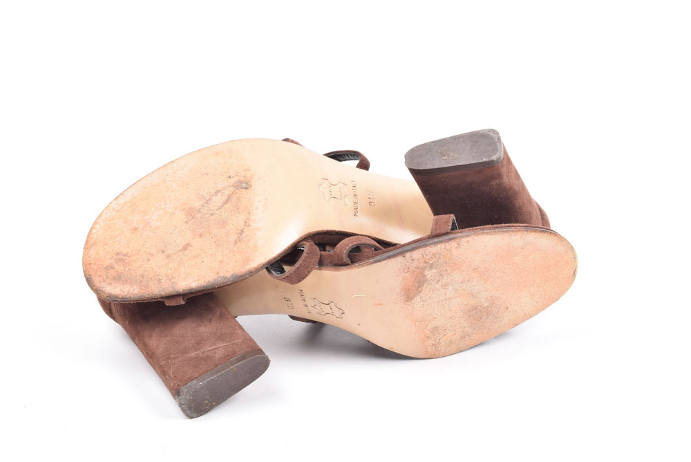 D'Ro-Too Suede Gladiator Strappy Suede Sandals