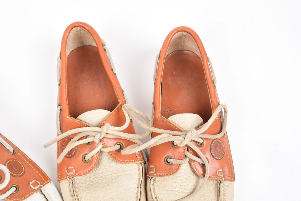 Two Pair of Dooney & Bourke Topsiders