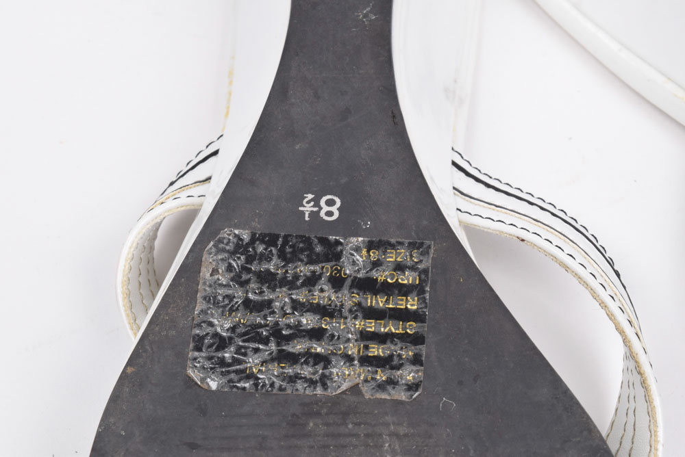 Three Pairs of White House Black Market Sandals