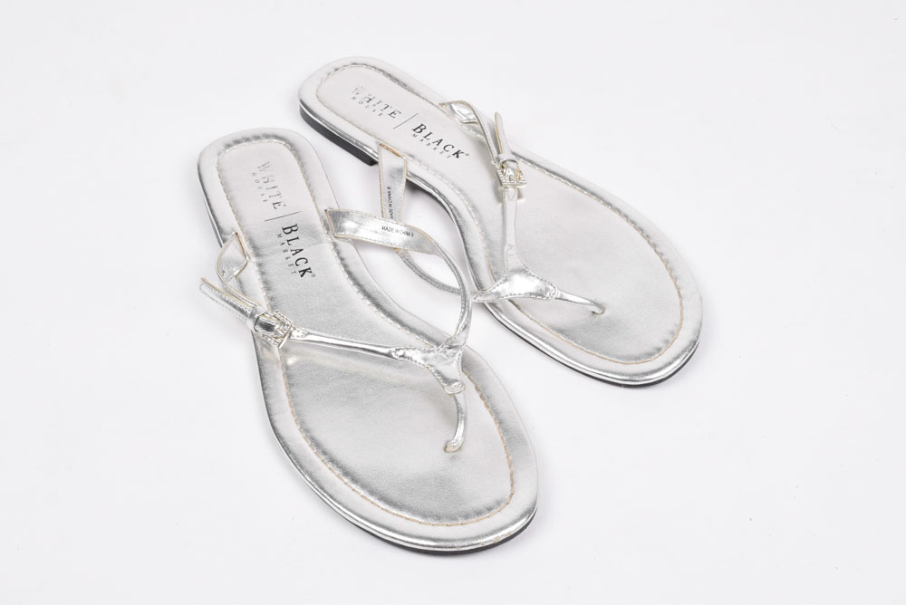 Three Pairs of White House Black Market Sandals