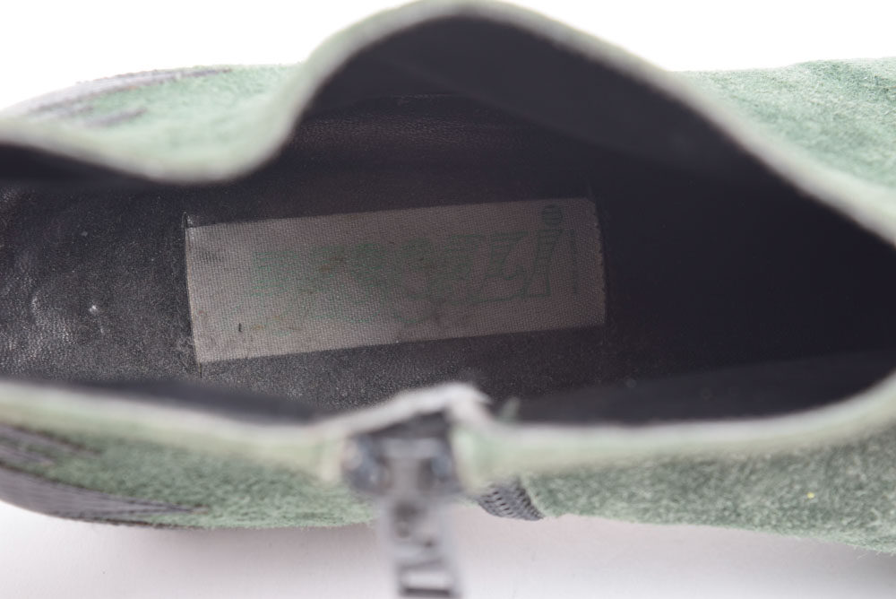 Antonio Melani and Pascali Suede Leather Western Style Ankle Boots