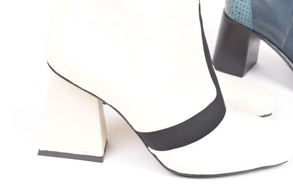 Jeffrey Campbell and Diba Chunky High Heel Boots