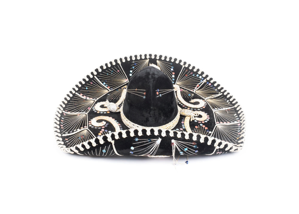 Vintage Mexican Calidad Sombrero