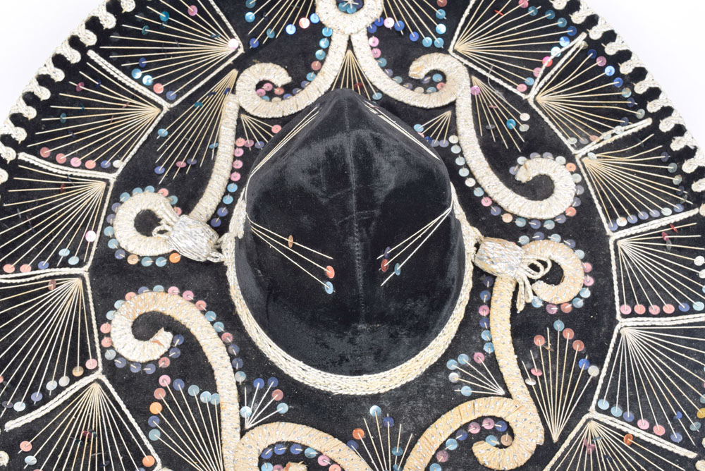 Vintage Mexican Calidad Sombrero