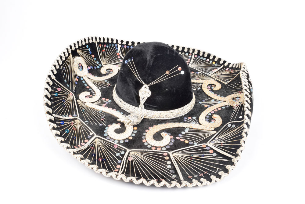 Vintage Mexican Calidad Sombrero