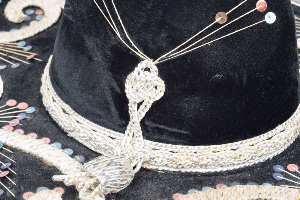 Vintage Mexican Calidad Sombrero