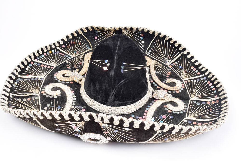 Vintage Mexican Calidad Sombrero