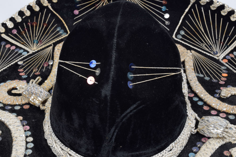 Vintage Mexican Calidad Sombrero