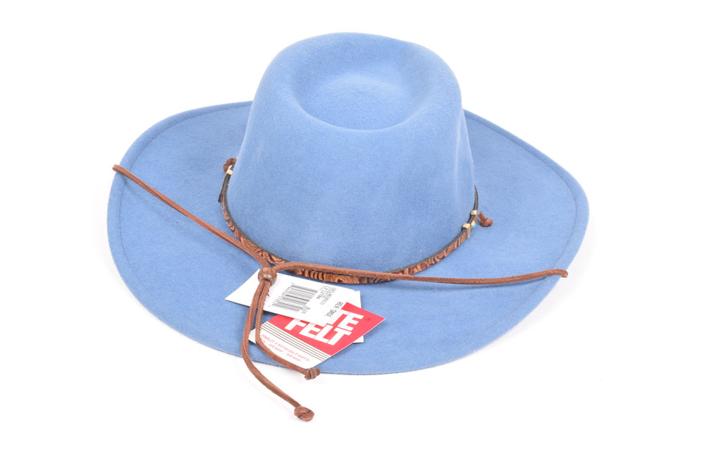 Renegade Fur Felt Western Hat, New with Tags
