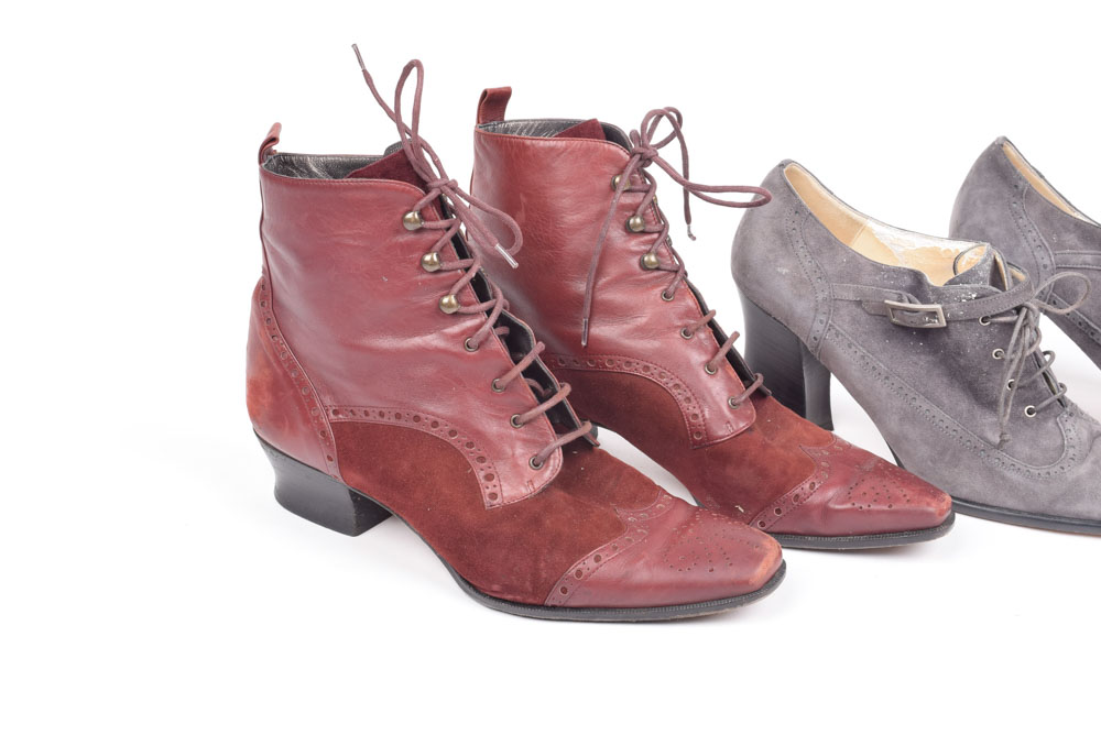 Peter Fox and Fiale Collection Heeled Boots