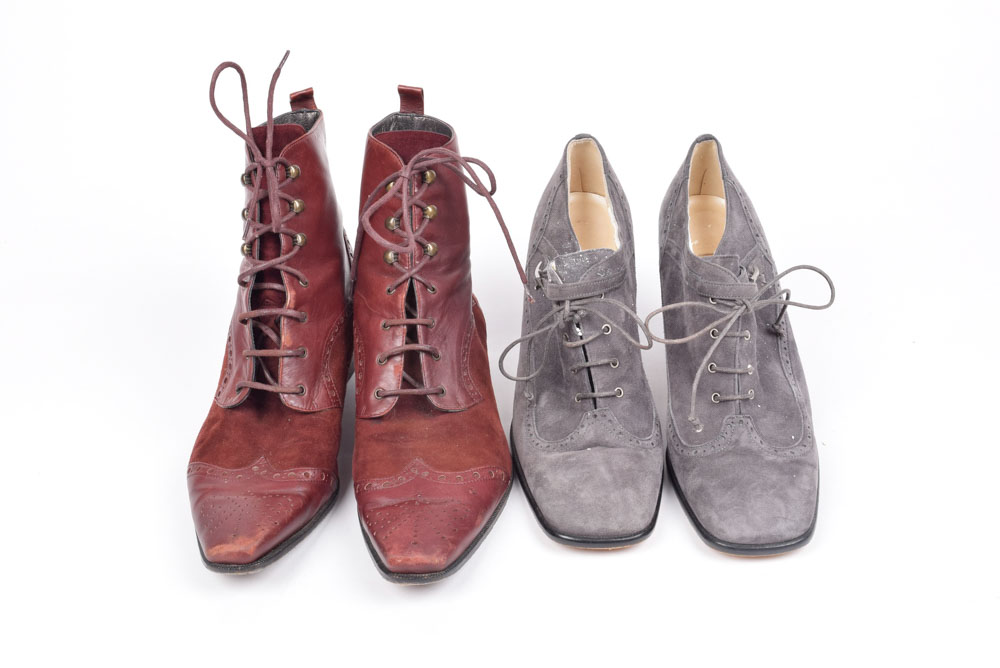 Peter Fox and Fiale Collection Heeled Boots