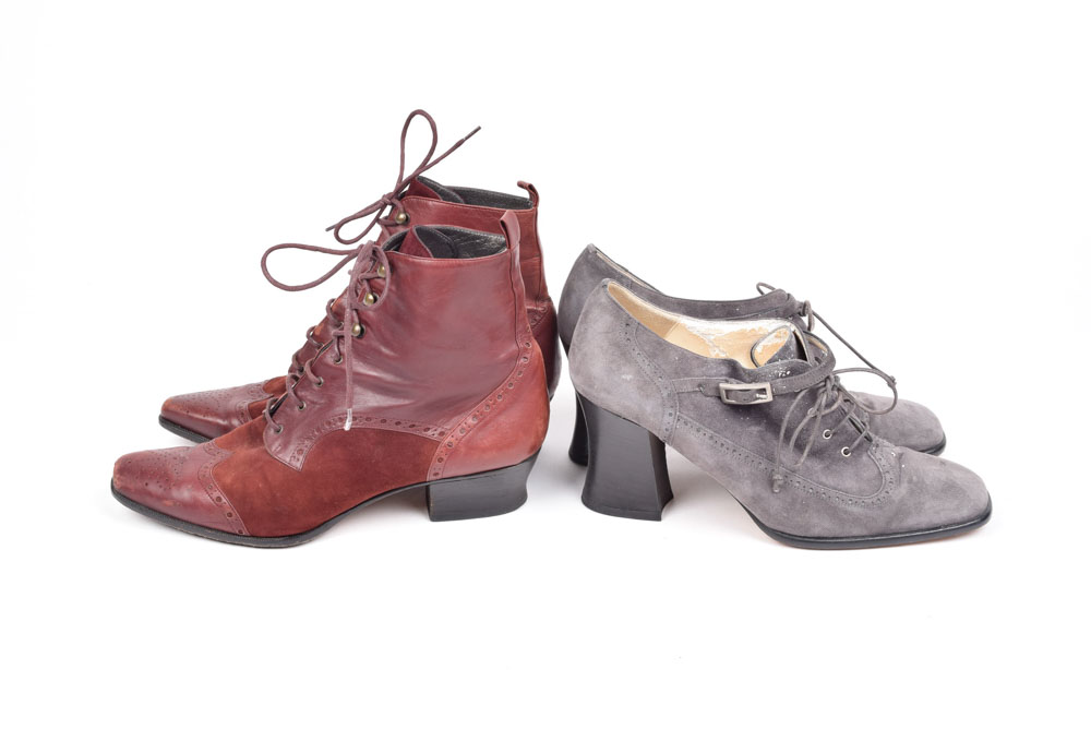 Peter Fox and Fiale Collection Heeled Boots