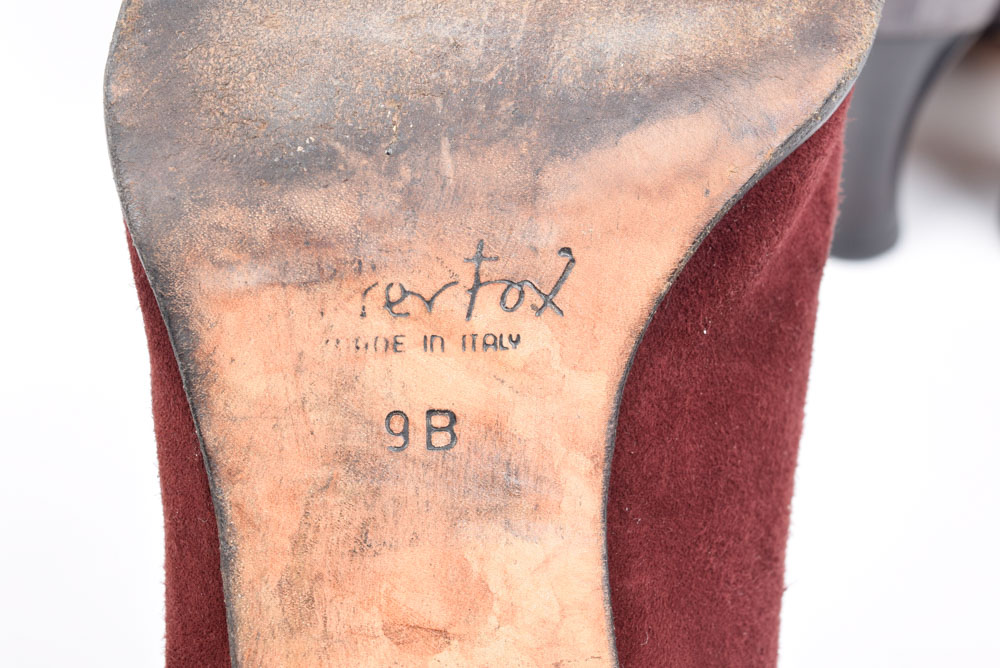 Peter Fox and Fiale Collection Heeled Boots