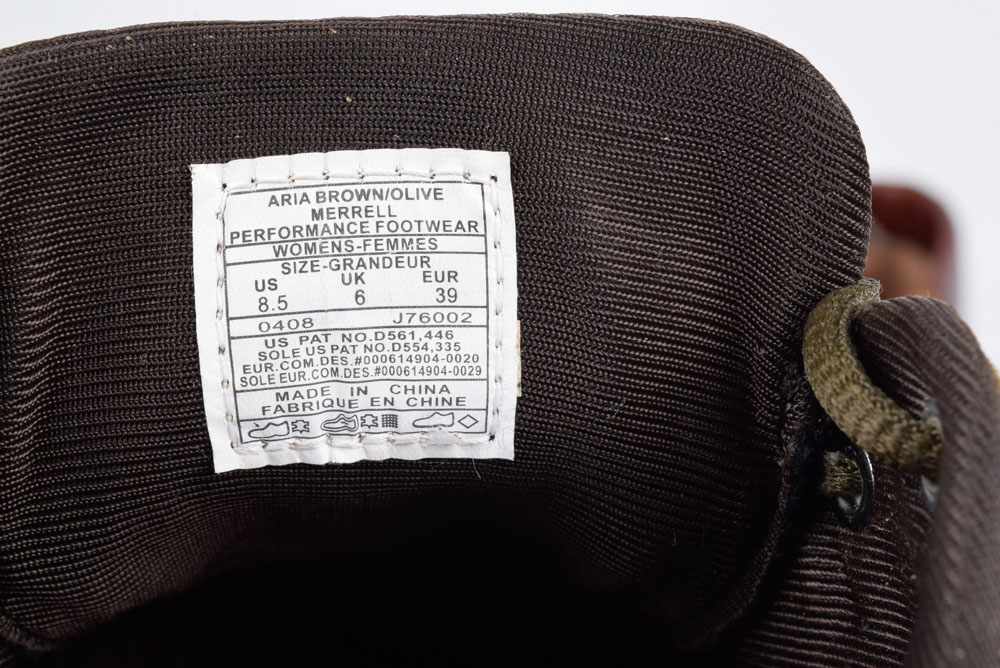 Timberland, Nomabie, and Merrell Shoes